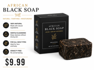 AFRICAN BLACK SOAP