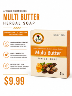 MULTI BUTTER  HERBAL SOAP