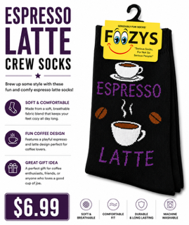 Espresso Latte Socks
