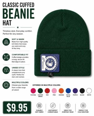 CLASSIC CUFFED BEANIE HAT