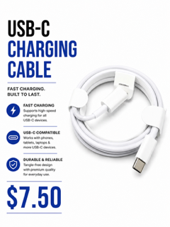 USB-C CHARGING CABLE