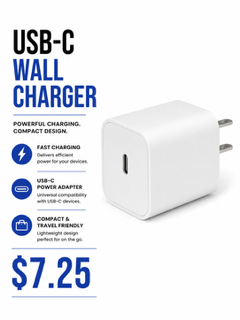 USB-C WALL CHARGER