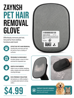 Pet Hair Removal Glove