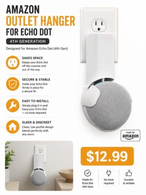 AMAZON OUTLET HANGER FOR ECHO DOT