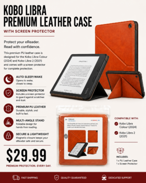 Kobo Libra Premium Leather Case